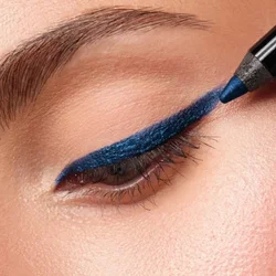 Waterproof Eyeliner Blue Silver Colourful Gel Eye Liner Pencil Makeup Cosmetic Long Lasting Quick Drying Eyes Makeup Cosmetic