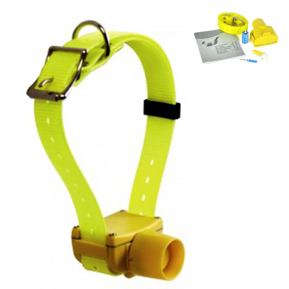 

JANPET Color amarillo caza perro Collar Beeper collares impermeable PET entrenamiento para perros