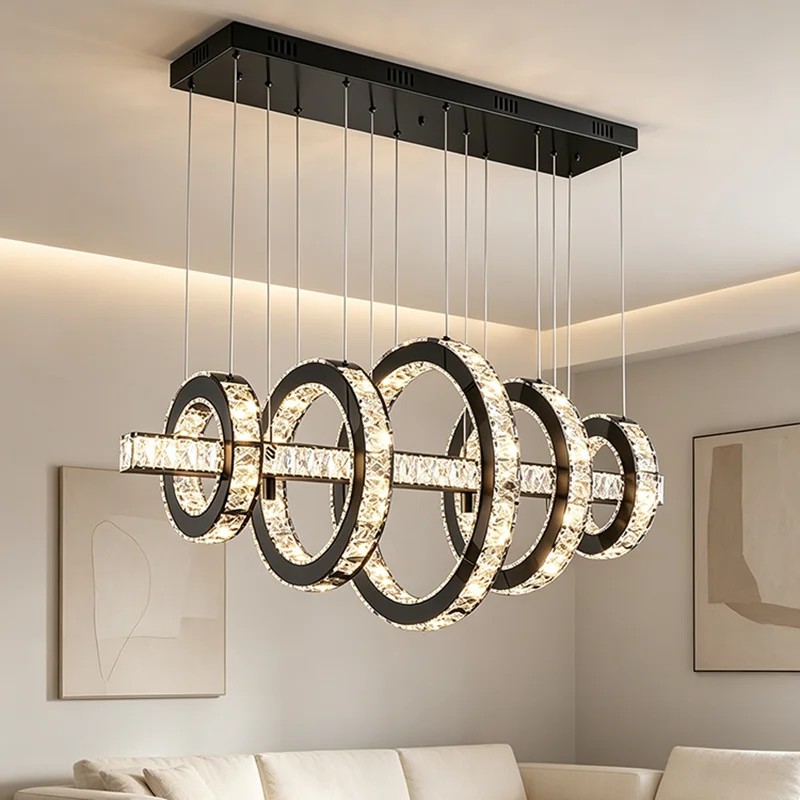Nordic Home Decor Chandeliers for Dining Room Lustre Pendant Lights Hanging Lamps for Ceiling Light Fixture Indoor Lighting