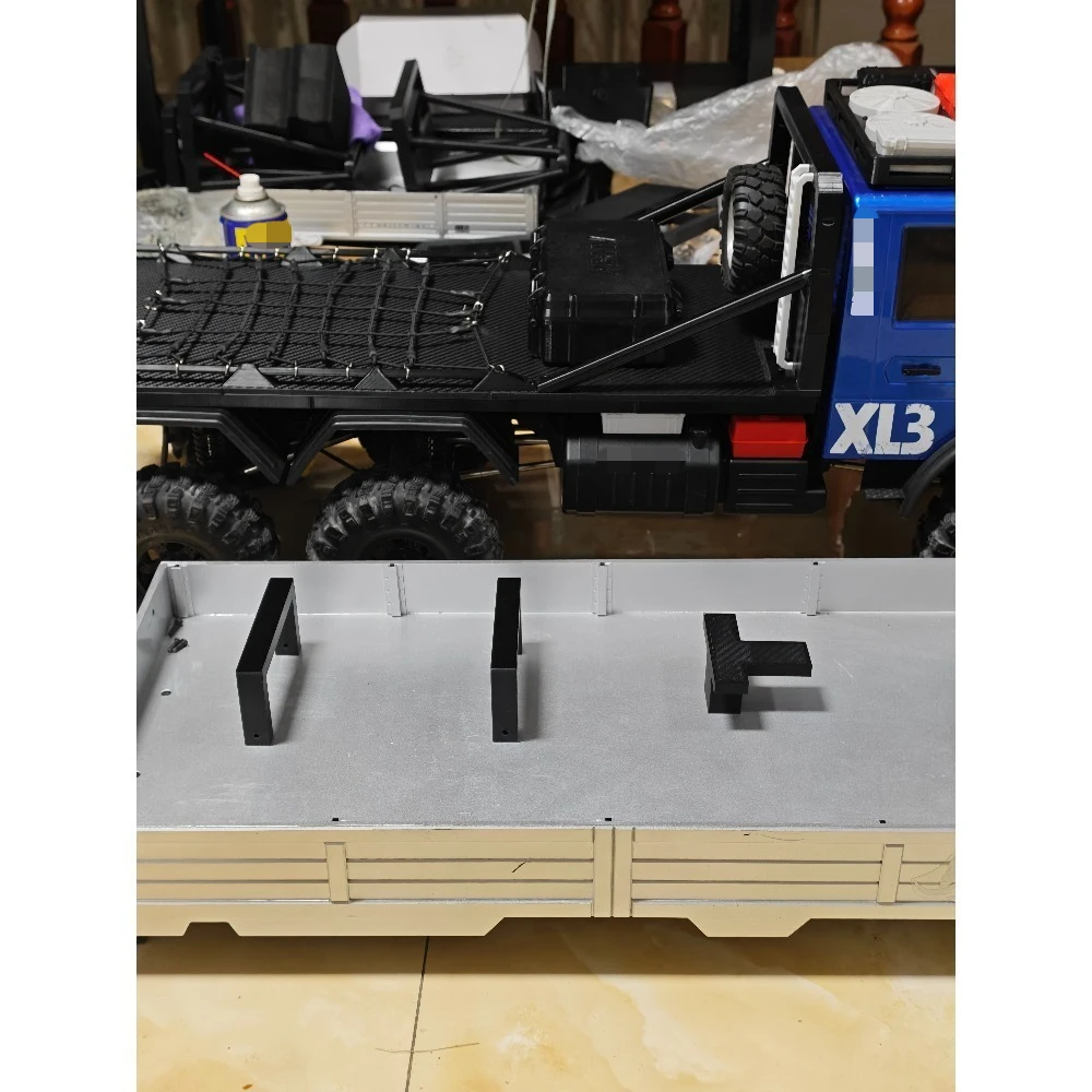 RC Crawler Accessory Flatbed Base Fixed Bracket Luggage Rack Customized For 1/8 CROSSRC EMO X6 XL3 RC Truck Spare Component