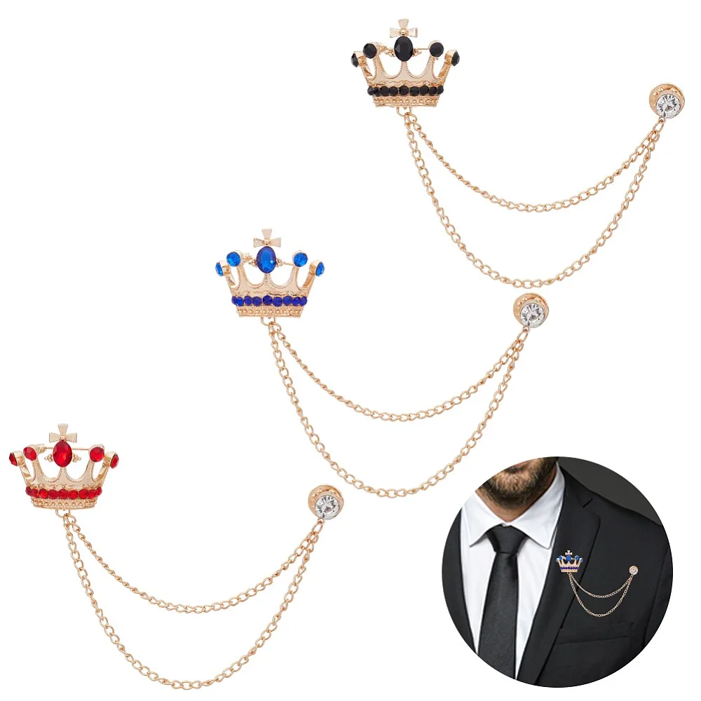 3-pecas-broche-de-strass-com-correntes-de-seguranca-penduradas-em-liga-banhada-a-ouro-claro-para-gola-de-camisa-de-terno-cores-sortidas-185mm