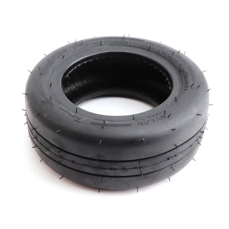 80/60-5 pneumatico ruota anteriore per Ninebot Gokart Pro Kart Kit pneumatico esterno vuoto Tubeless parti di pneumatici lisci