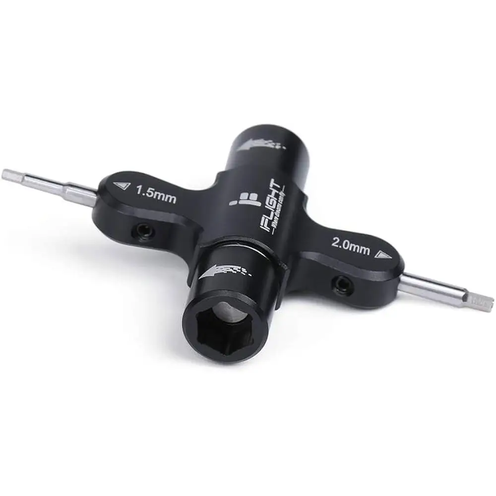 Iflight-Propeller Wrench Tool with Ratchet, Screwdriver, Built-in, One-Way Bearing,RC Drone, FPV, Quad M5, Maintenance Equipment