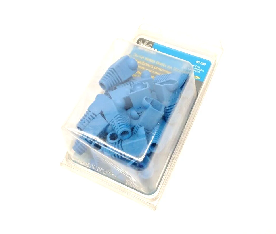 PLC 85-380 Strain Relief Boot For Modular Plugs RJ45 5e 25 PACK Warranty Product
