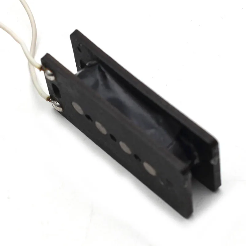 Open Alnico 5 PB P Bass Pickup Humbucker Pickup Bass 4 String Alnico V Black for PB Bass Parts Replacement