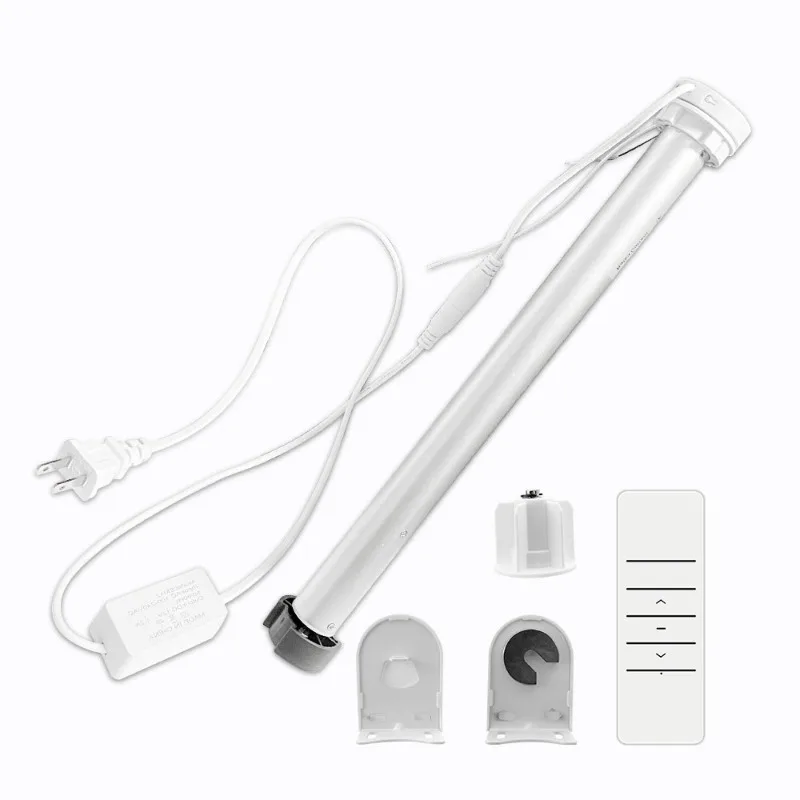 

Intelligent Electric Tubular Roller Curtain Motor Smart Home Suitable for 38 Aluminum Tube Voice Control