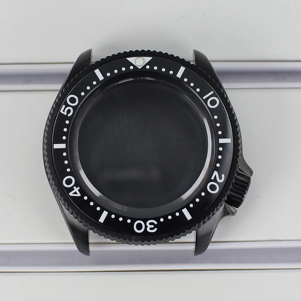 

38mm Black/Blue/Green Ceramic Bezel Watch Case For Nh35 Nh36 4R36 Movement 28.5mm Dial For Mod Skx Repair Parts Sapphire Glass