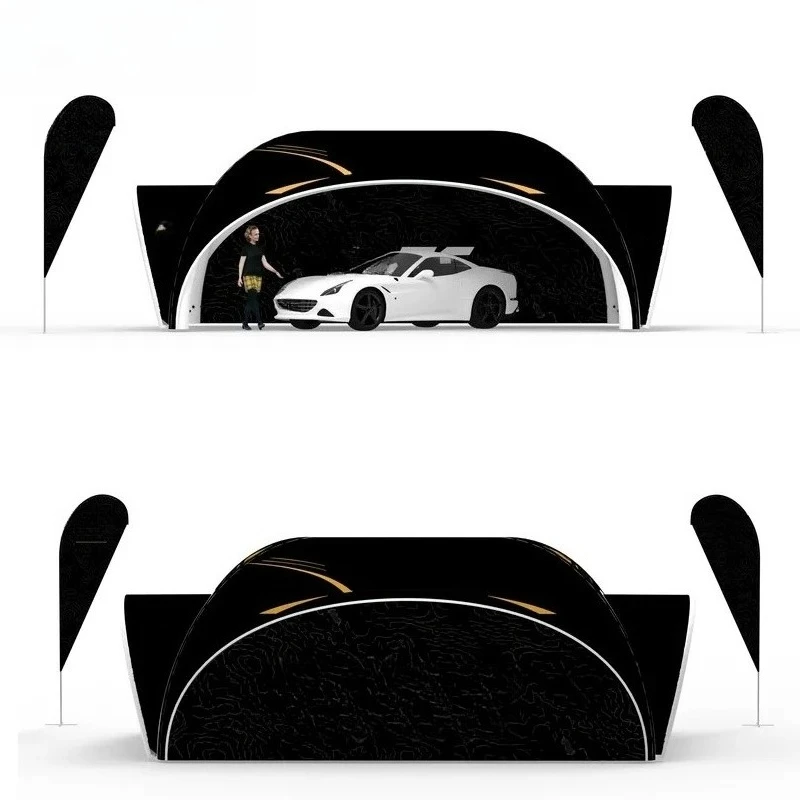 CATC Custom Airtight Inflatable Waterproof Car Display Tent | Automotive Exhibition Showroom | Branded Silent Event Shelter |