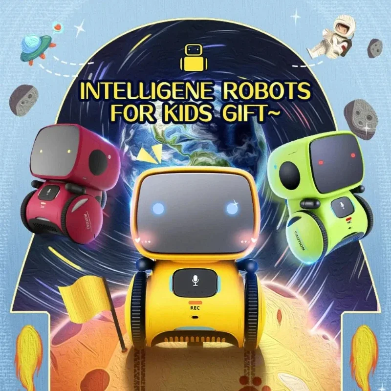 Picture 3: Smart Educational Robot with Multilingual Voice Commands, Emotional AI, and Bonding Features