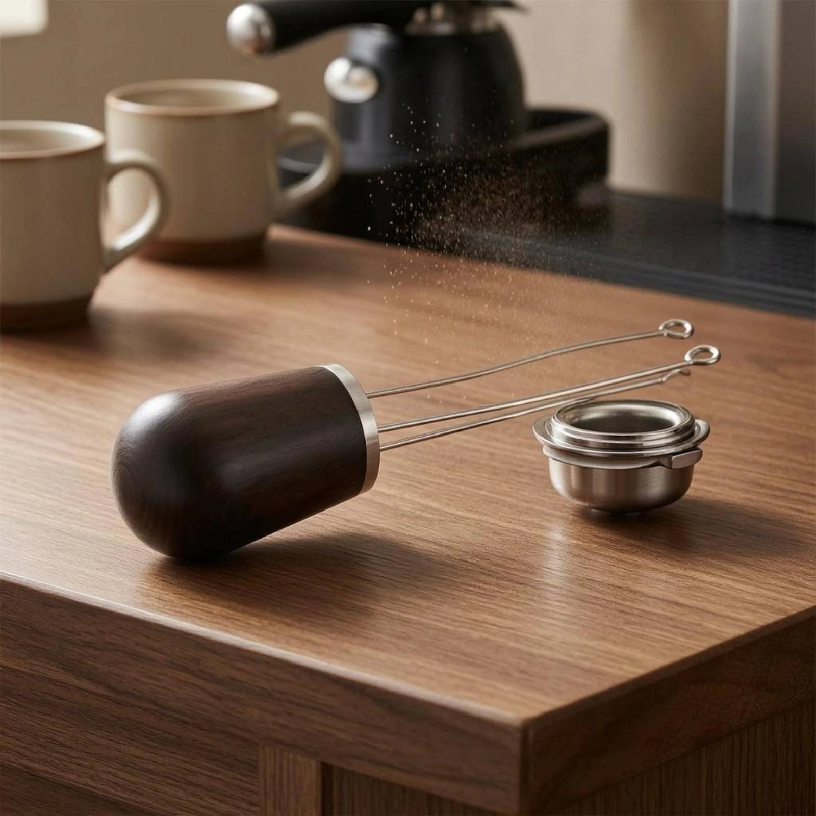 WDT Tool Metal Coffee Distribution Needle Needle Coffee Distributor Clump Breaking Espresso Distribution Tool Compact