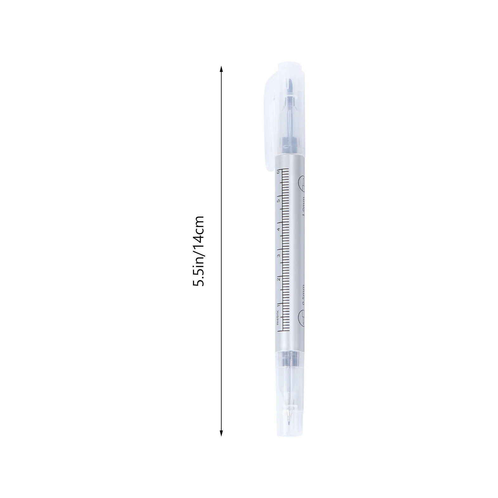 Stylo marqueur de peau étanche à Double extrémité pour sourcils, Eyeliner, tatouage des lèvres, artiste débutant