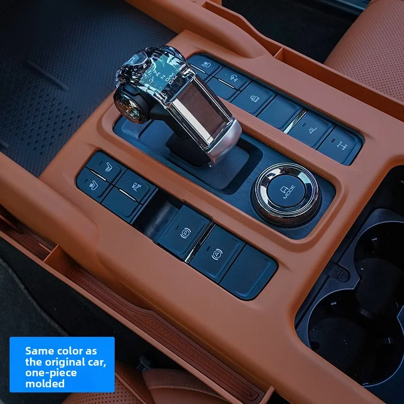 For 2nd Haval H9 2024 Car Center Console Seat Gap Storage Box Equipped with A Detachable Cup Holder Car Modify Accessories