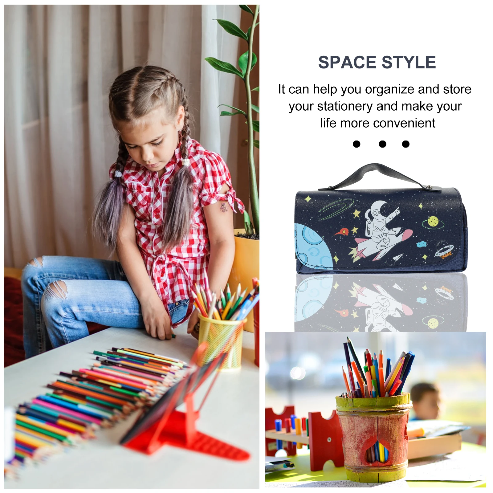 

Pencil Case for Boys Stationery Lovely Pouch High Capacity Kids Cartucheras Para Adolescentes Pupils