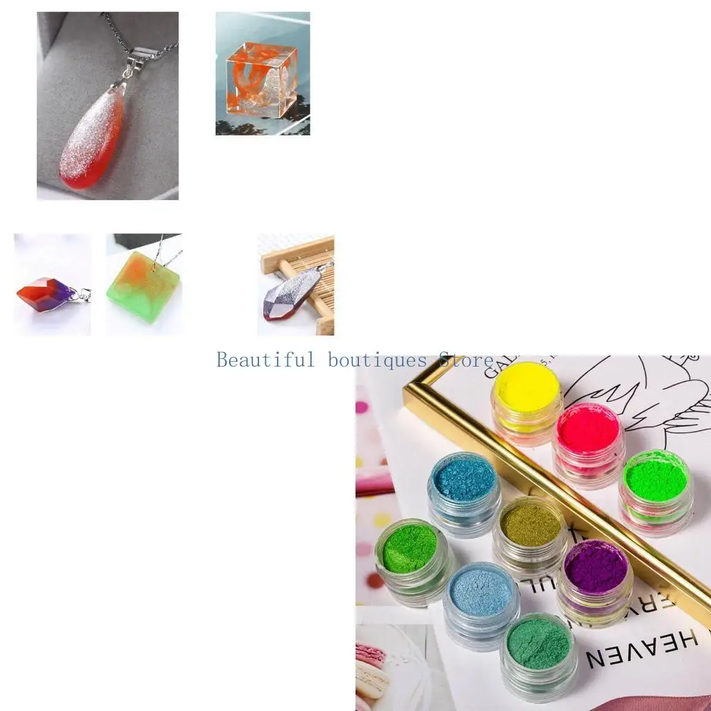 U4LF Pearl Pigment for Bath Soap Soy Wax Making Dyes DIY Jewelry Crafts Tools