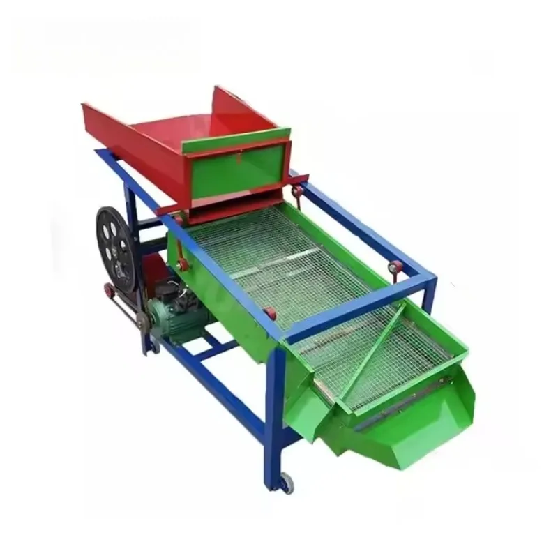 

Multifunctional wheat rapeseed soybean rice corn grain vibration screening machine particle powder new vibration screen