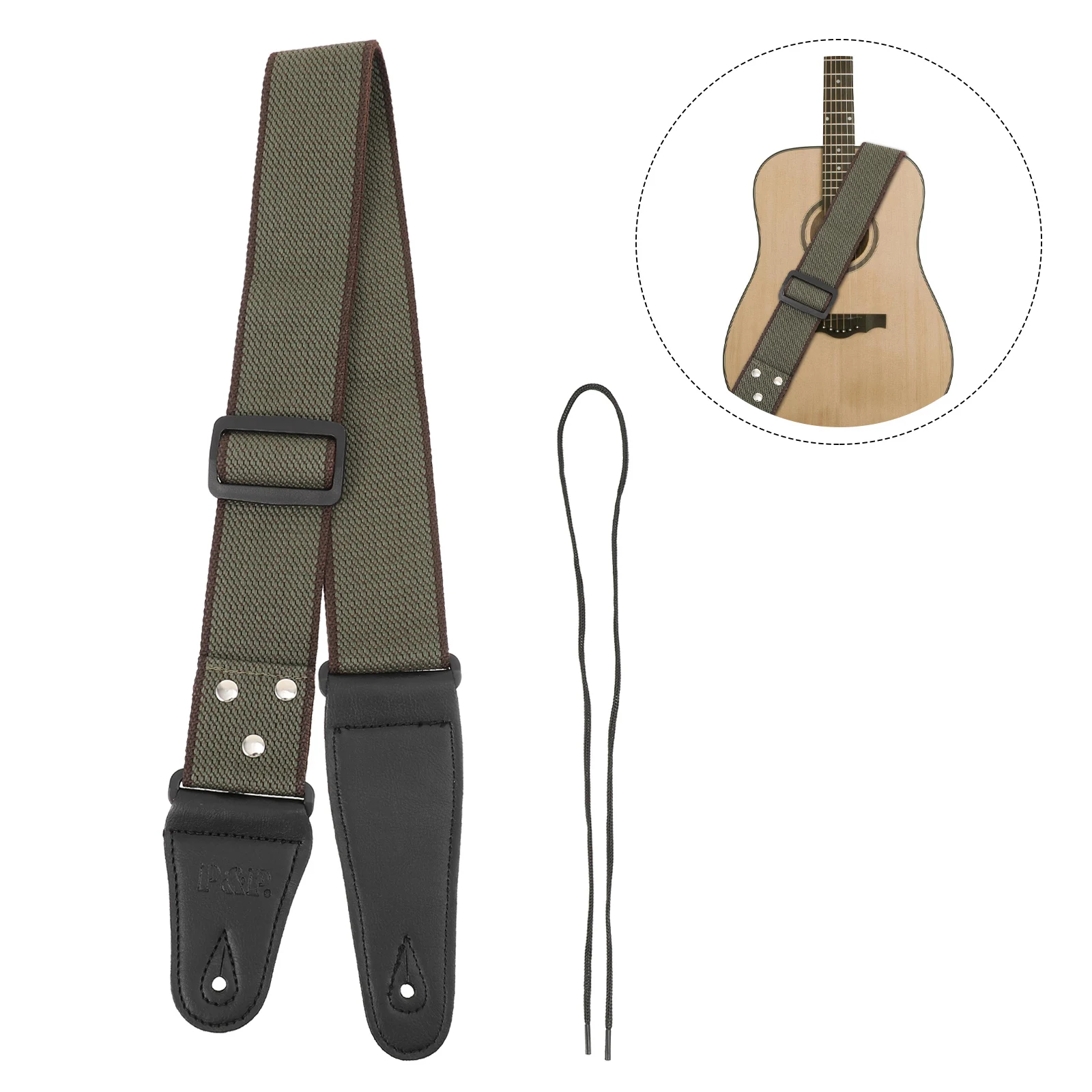 

Guitar Strap Straps Acoustic Belt Cotton Ukulele Musical Instrument Child