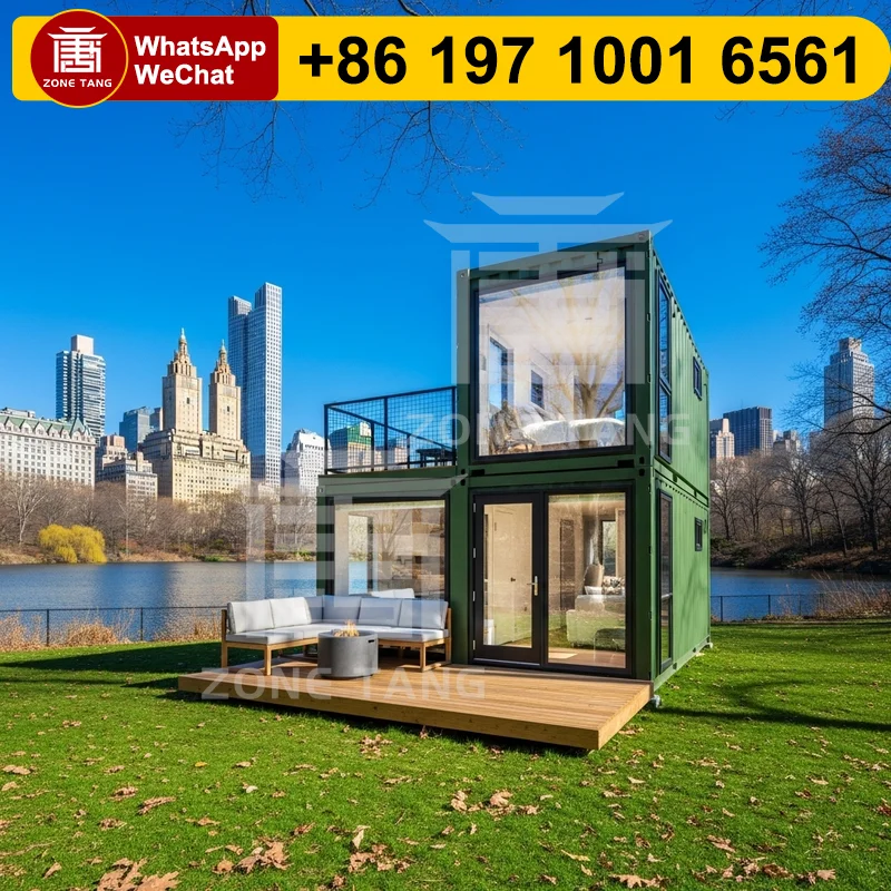 

Prefab Cabins Luxury Container Homes Quick Deploy Eco-Friendly Personal Office Multi Layer Flat Pack Home Bungalow Home Compact