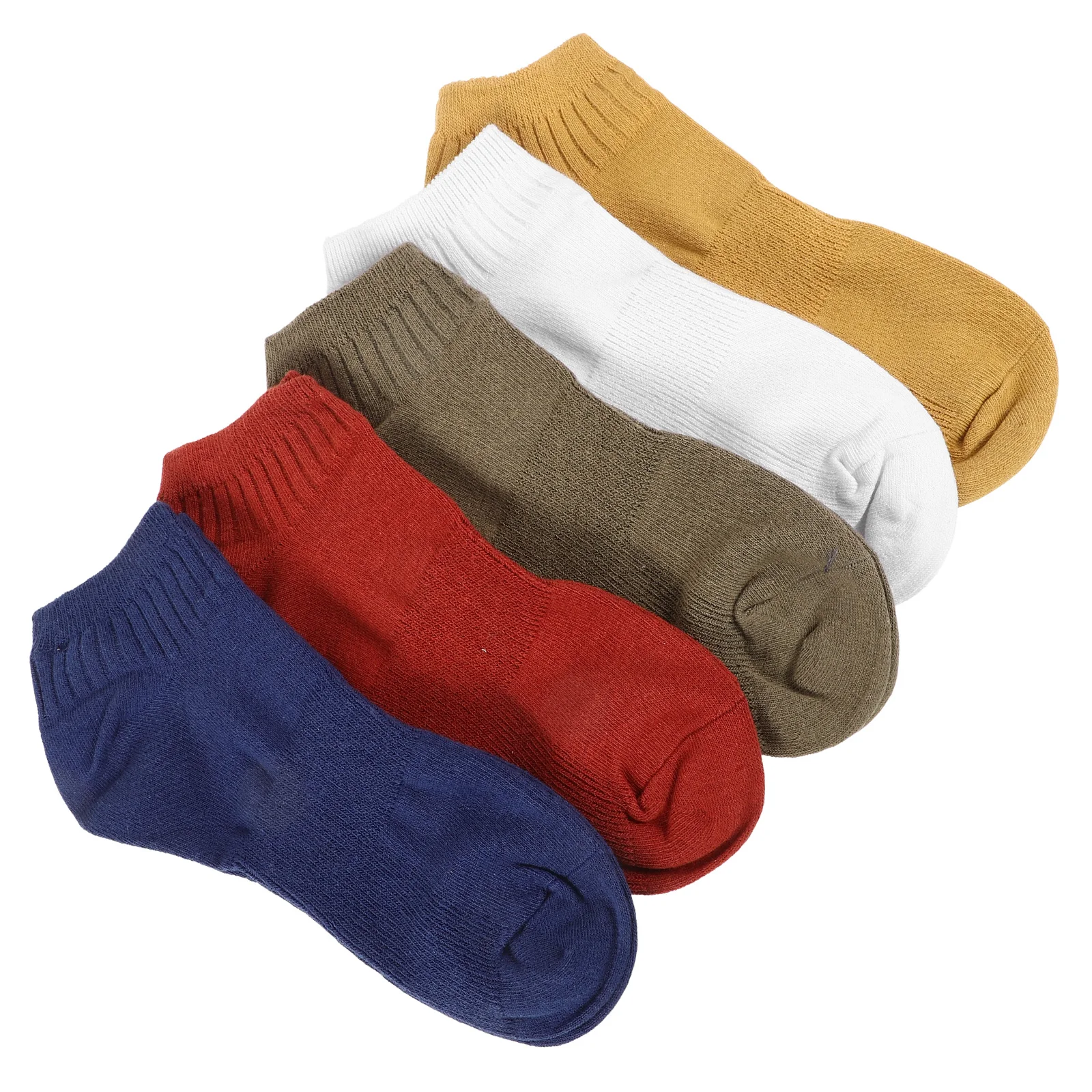 

10 Pairs Men Athletic Socks Breathable Antiskid Casual Boat Short Sports Cotton Matching