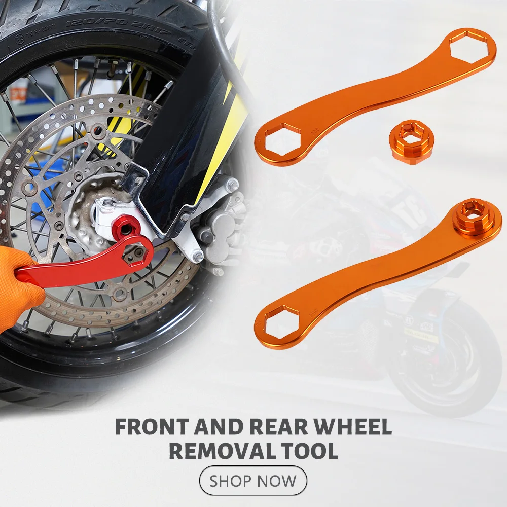

17-27-32mm Multi Axle Wrench Tool Spanner Wheel Spindle Collar For KTM SX XC EXC XCW-F EXC-F SXF 65 85 105 125 144 150 200 250