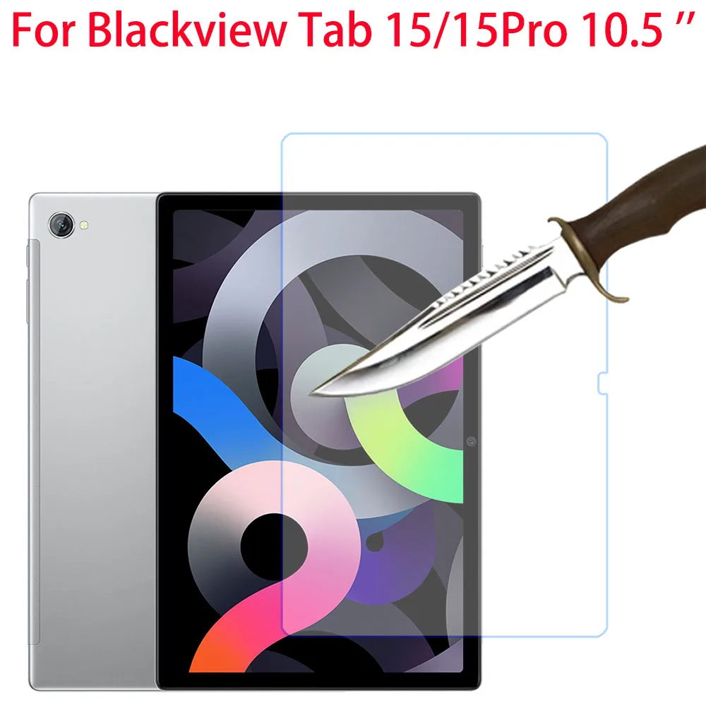 Закаленное стекло для Blackview Tab 15 Pro, Защитная пленка для экрана 10,5 дюйма, прозрачная защитная пленка для планшета HD для Blackview Tab 15