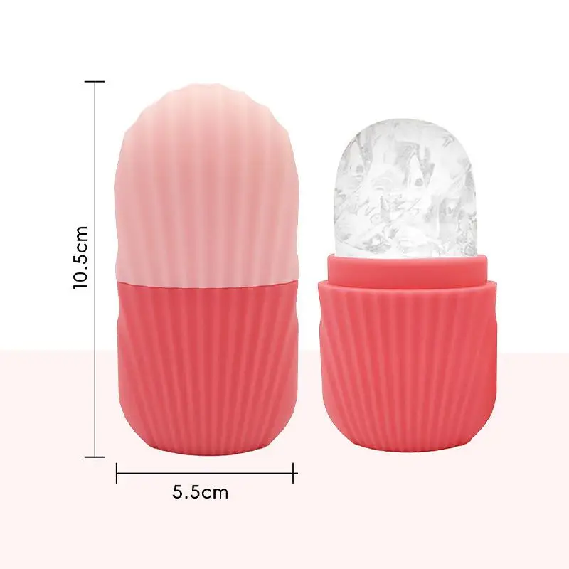 Silicone Ice Cube Trays Facial Eye Roller Ice Ball Beauty Face Lifting Massager Contouring Reduce  Skin Care Tool Reusable.