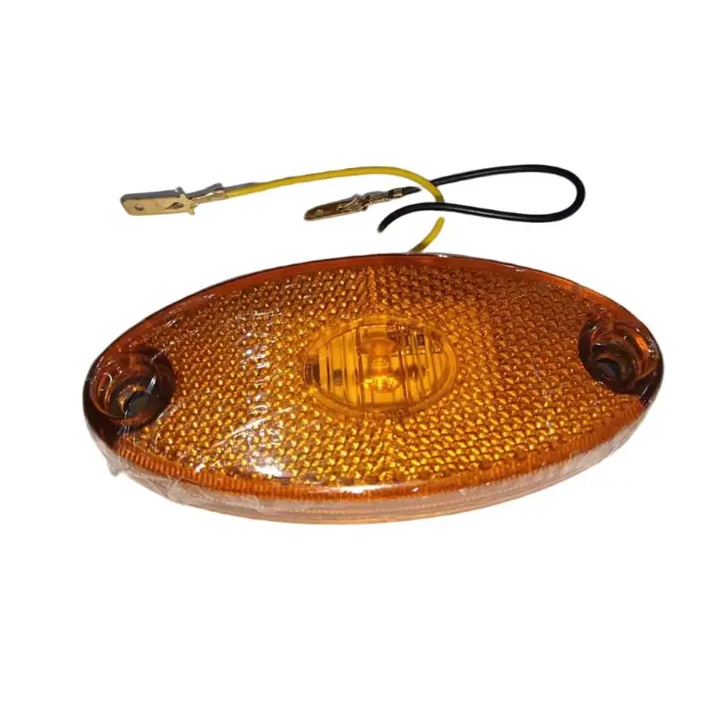

1pc RV Side Lights Led Side Marker Lights for Jokon Smlr2012 12v Amber Oval Led Side Marker Lamp Light Motorhome Accessories