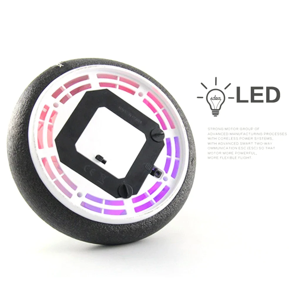 Air Power Hover Ball con luce a LED e paraurti in schiuma Giocattoli per interni ed esterni Pallone da calcio galleggiante ad aria Pallone da calcio Giocattoli Regali per bambini
