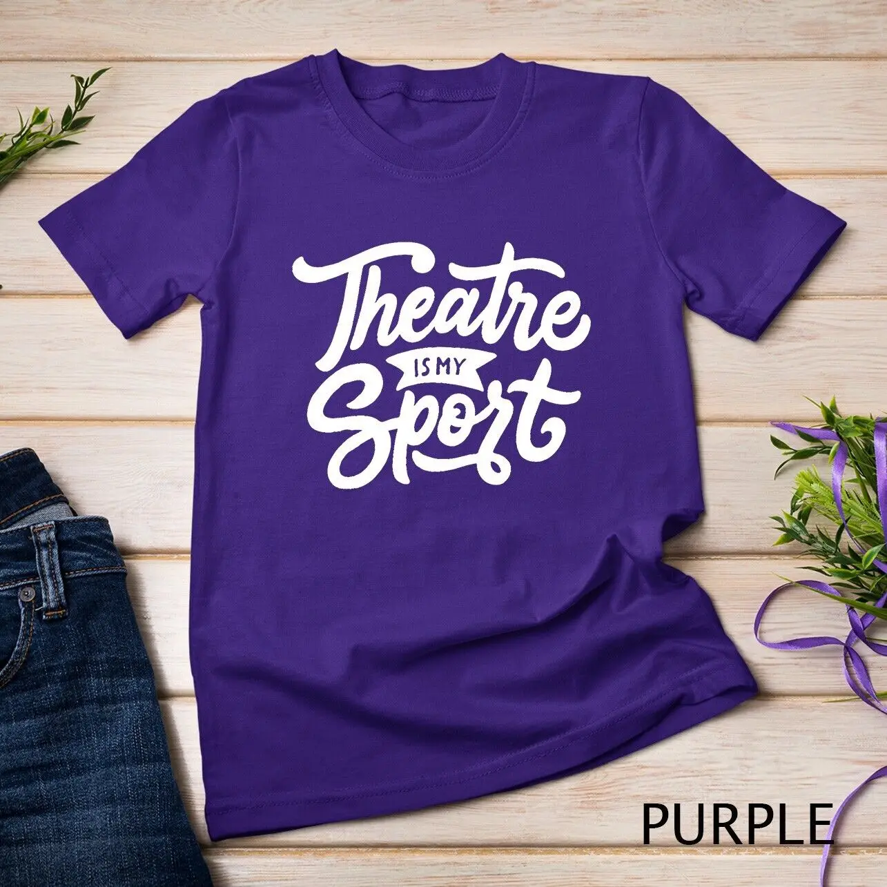 Koszulka Theatre Is My Sport Cute Drama Teacher Acting Tee Koszulka unisex