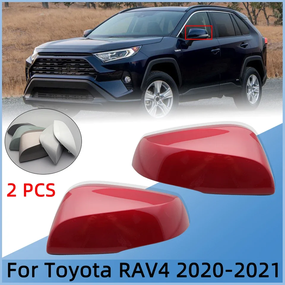 

2 шт., крышка для зеркала заднего вида Toyota Rav4 2020 2021