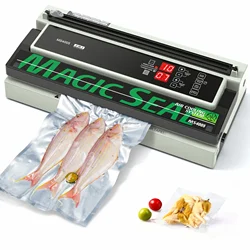 MAGIC SEAL MS4005 Commercial Vacuum Sealer Machine Meat Sealer Vacuum Packing Machine Compatible with Mylar Bags Vacuum Packer