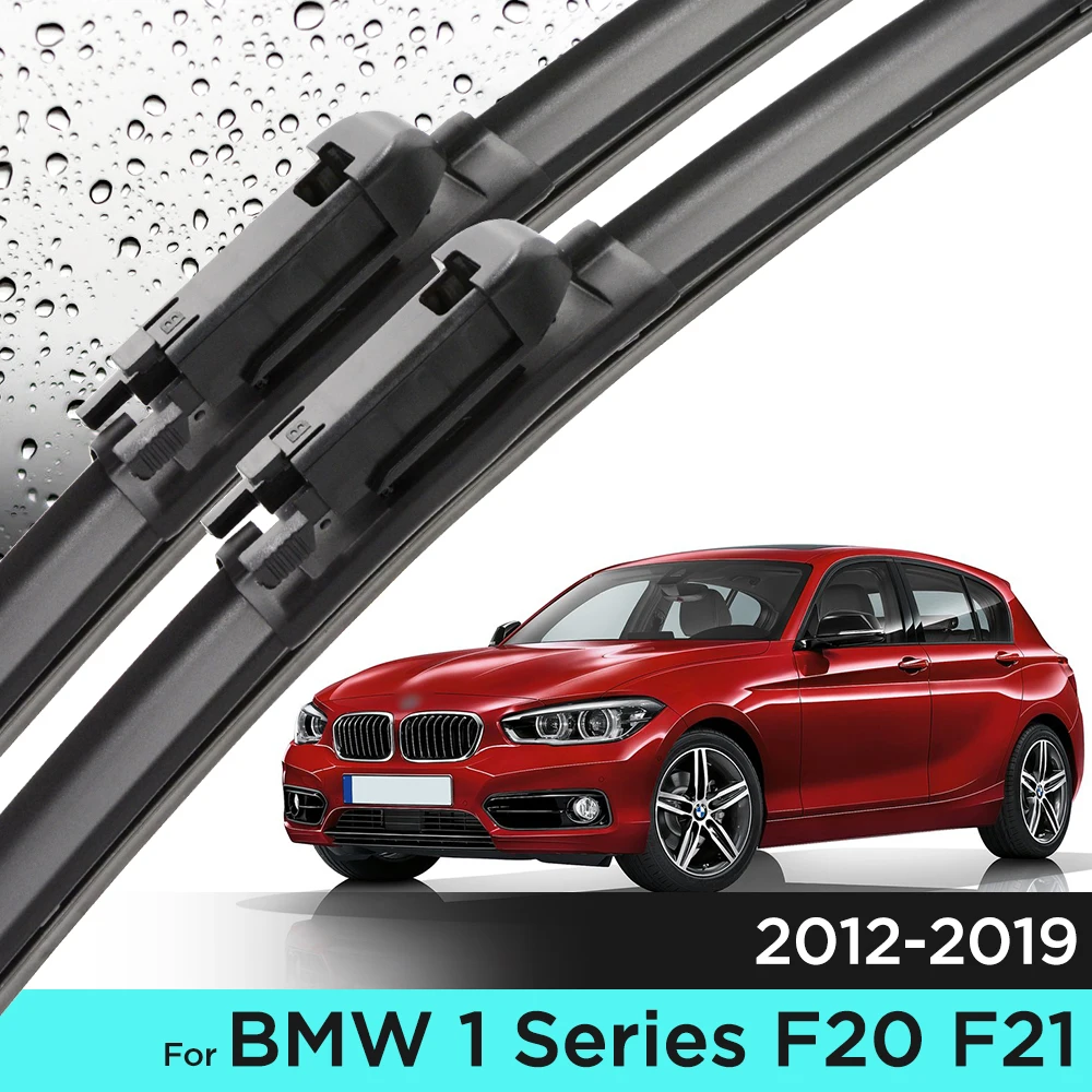 Комплект силиконовых и резиновых передних щеток стеклоочистителя для BMW 1 серии F20 F21 2012-2019, щетка для лобового стекла, 22 