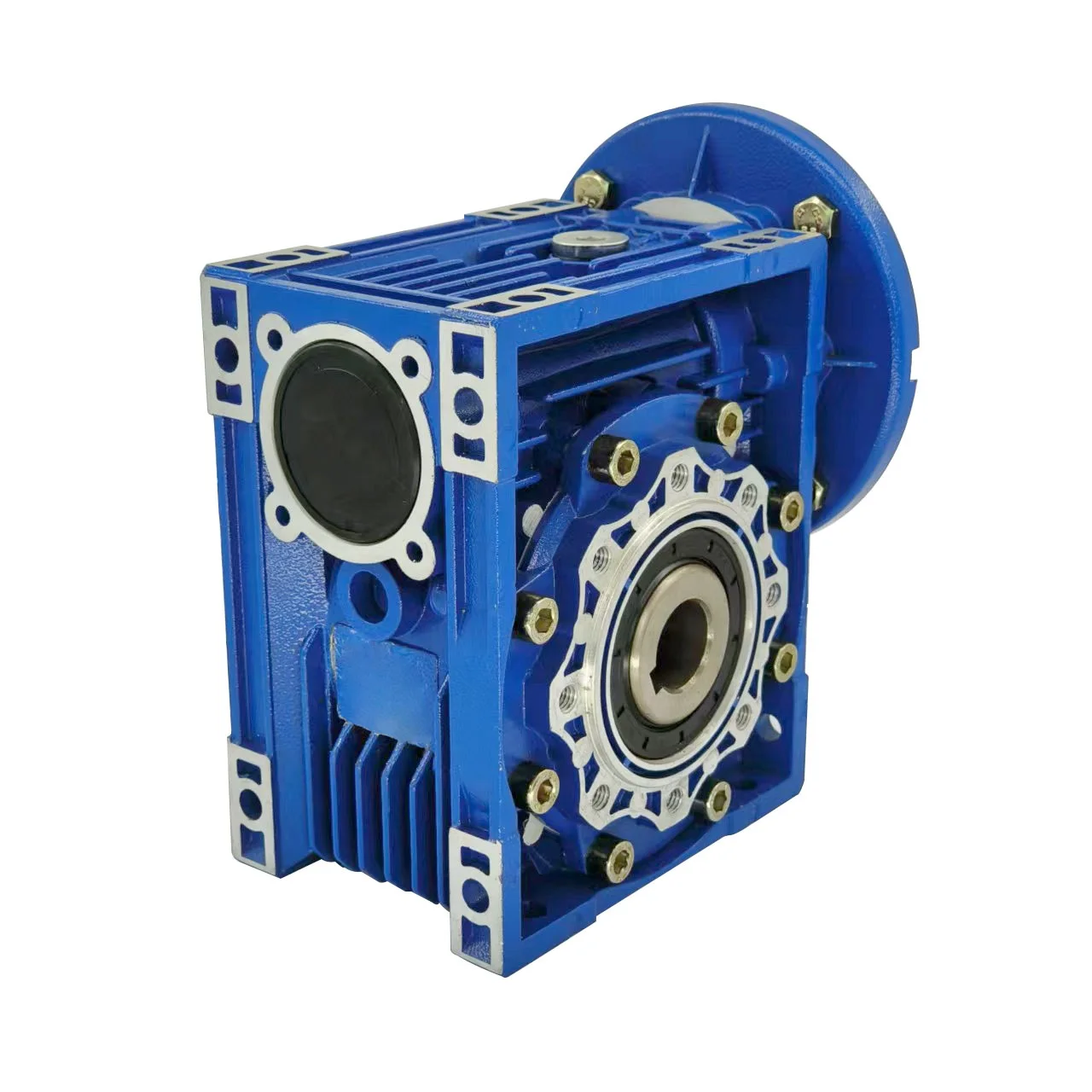 NMRV150 Worm geared reducer gearbox head ratio 50-100 large torque range 512-1760Nm suitable for lifting operations