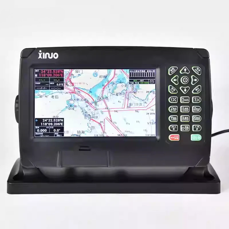 7 Inch HM-5907 Marine AIS Chart Display Automatic Identification System Ship Collision Avoidance Navigation Safety Device