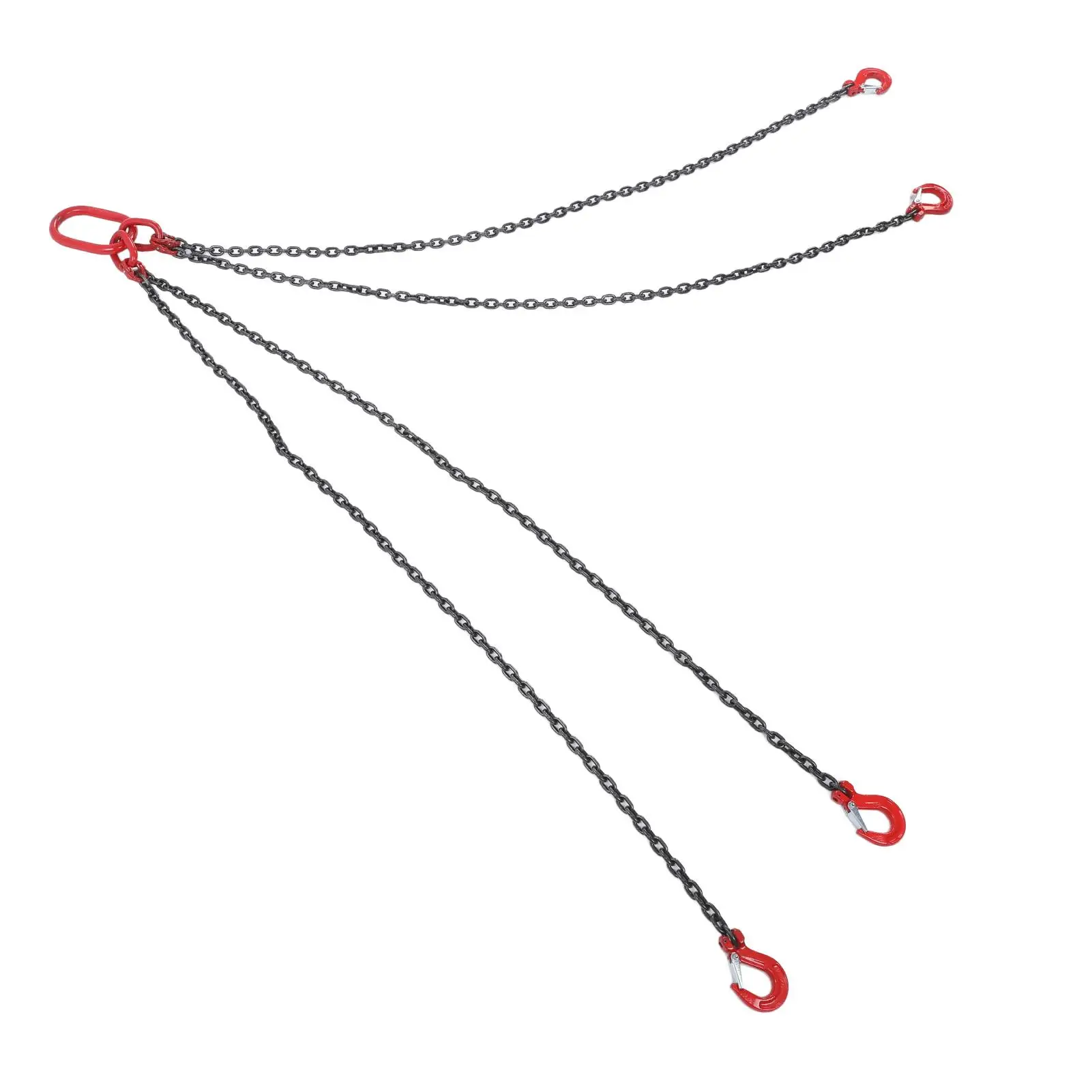 4-футовый стальной цепной строп, сверхмощный подъемный строп длиной 1,5 м для горнодобывающей строительностью, для заводской площадки, емкость 3 тонны