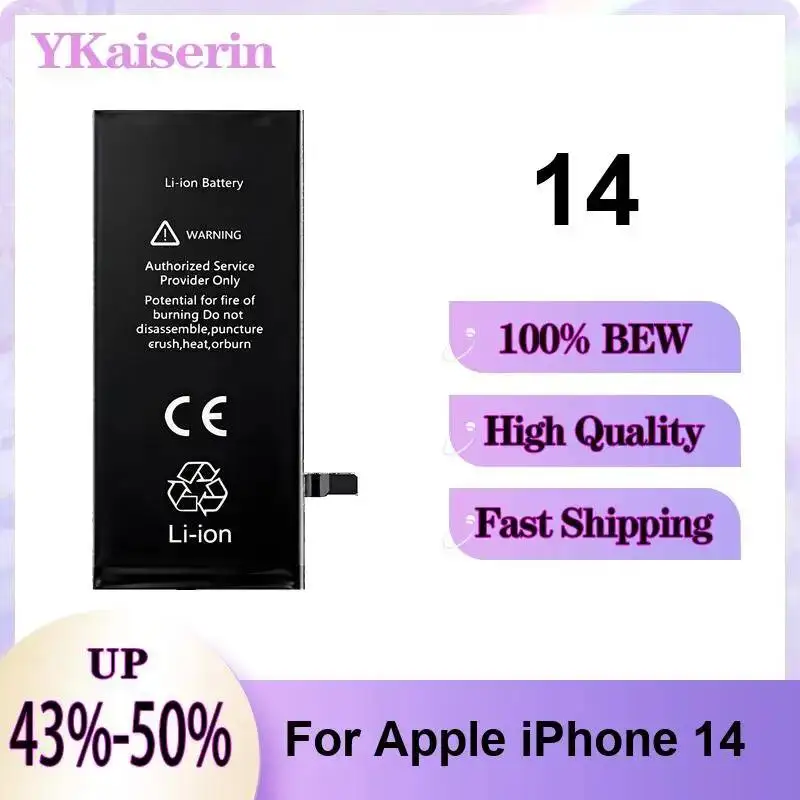 

Safe And Reliable For Apple Iphone 14 Mobile Phone Battery 3279Mah