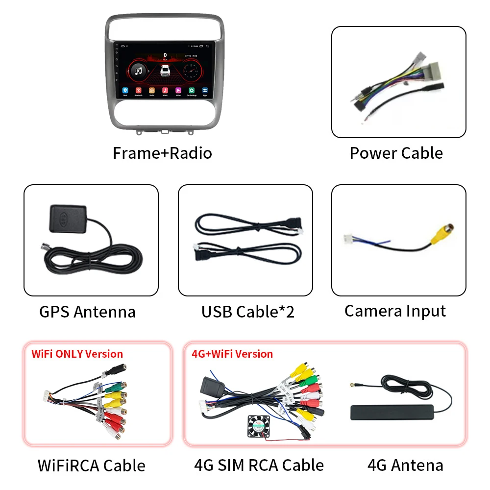 For Honda Stream 2000-2006 Android 13 Car Radio Wireless Carplay Auto Multimedia Video Player Navigation GPS 4G 2 Din DVD Stereo