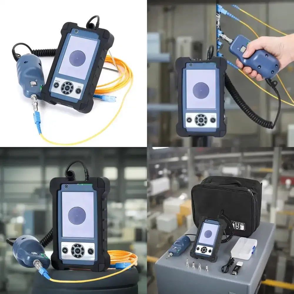 

Высококачественный интеллектуальный микроскоп KIP-600V с дисплеем для инспекции оптоволокна и видеоинспектором оптических разъемов