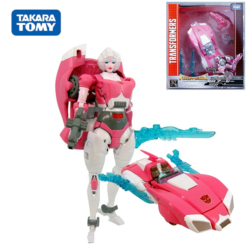 

Оригинальные фигурки TAKARA TOMY Transformers IDW в наличии Deluxe ARCEE PVC Аниме фигурки модели игрушки