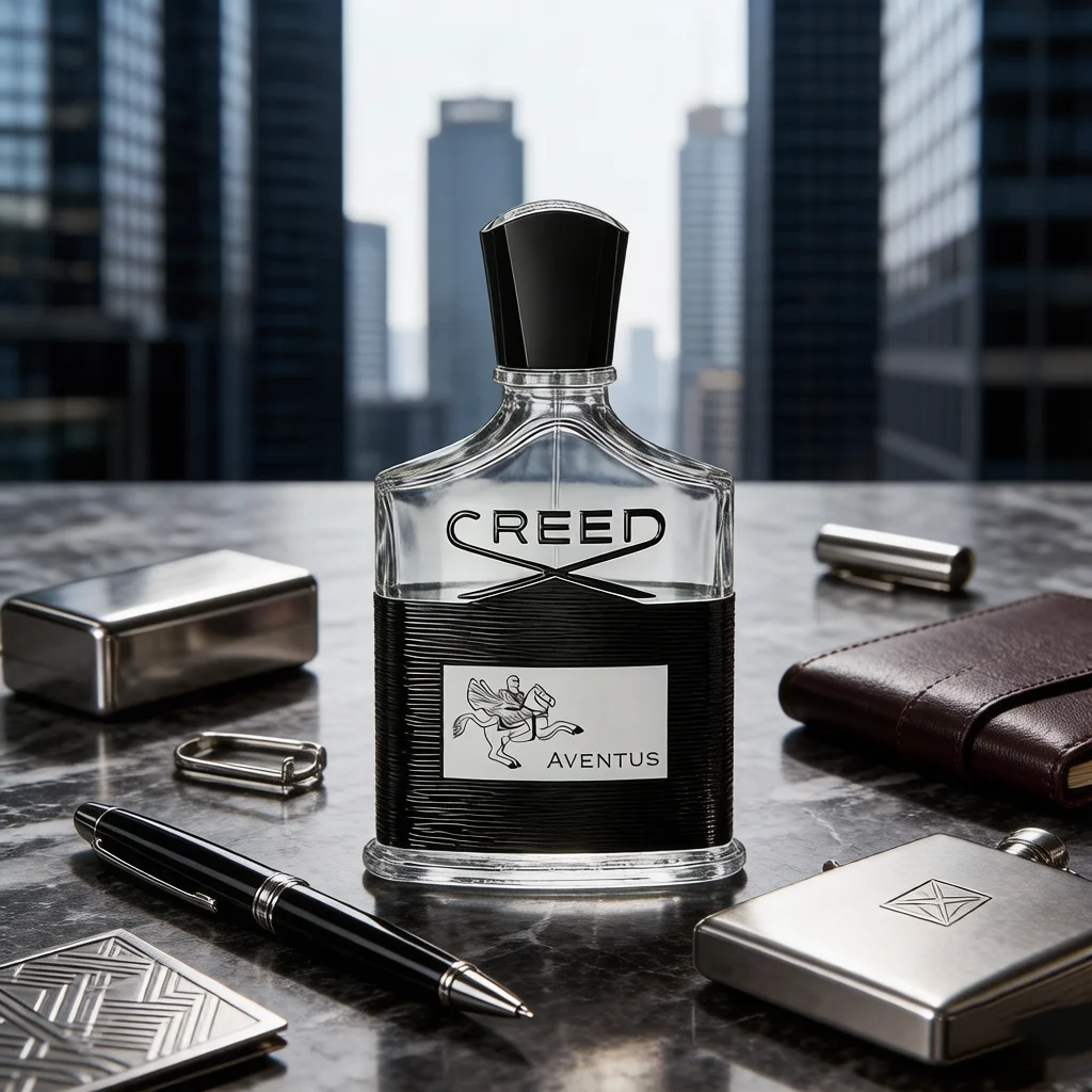 

Creed Aventus Eau de Parfum for Men, 100ml EDP Spray, Long Lasting Luxury Designer Fragrance, Men's Cologne, Woody Fruity Scent