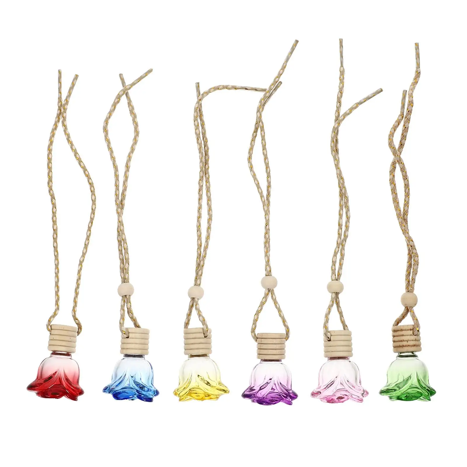 

Aromatherapy Perfume Bottle Pendants Essential Oil Car Diffuser Home Decoration Gifts Fragrance Car Accessories Unique