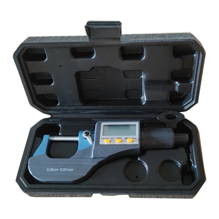 

Outer Diameter 0-25mm Thickness Measuring Micrometer Digital Display Micrometer 0.001mm