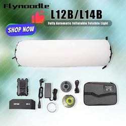 Flynoodle L12B/L14B Fully Automatic Inflatable Felxible Light 2700-6000K Bi-color Video Lighting for Photography App Control