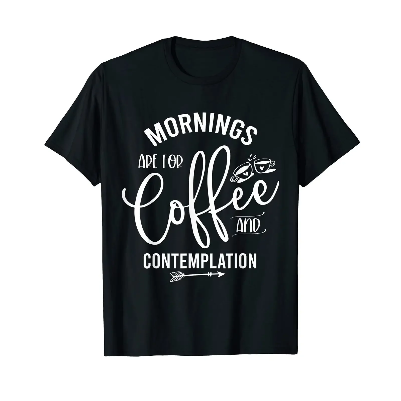 Cool Fancy Retro Vintage Coffee Design T Shirt vintage Washed Comfortable Casual Soft homme Stretched Versatile