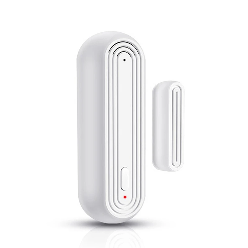 AIAI Tuya Wifi Smart Door Magnetic Sensor App Control USB Wireless Door & Window Sensor Door Magnetic Alarm Detector