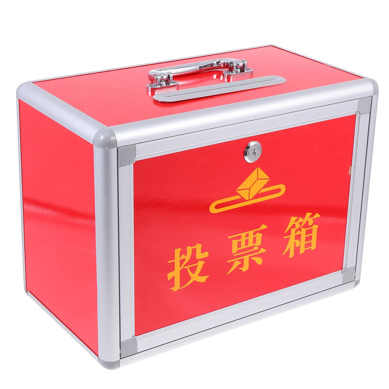 

Ballot Box Hemming Office Mailbox Aluminum Alloy Edging Medium Fiber Baking Varnish Board Offering Boxes