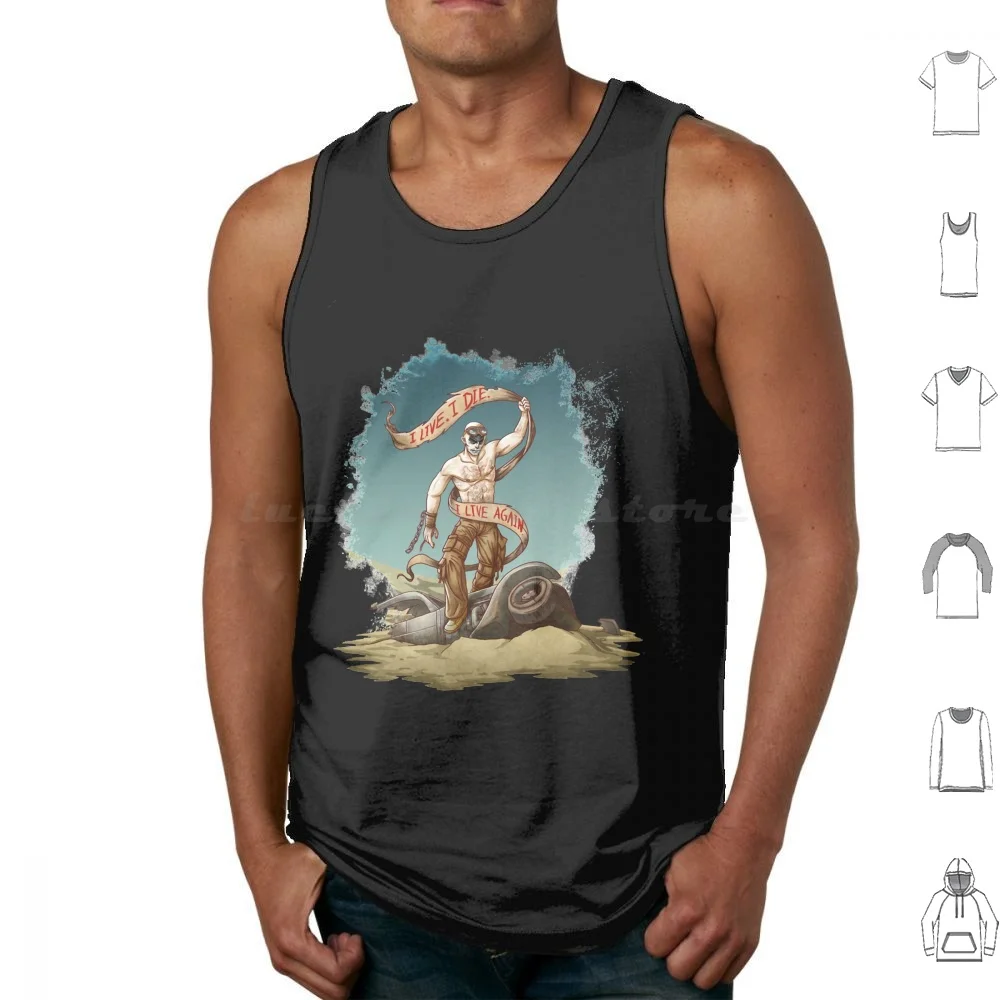 Mad Max-Witness Me Tank Tops Vest Sleeveless Mad Max Witness Me Mad Max Max Mad Fury Road Movie Mad Max Fury Road Road