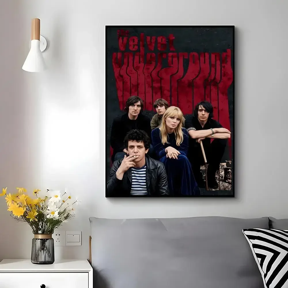 Influential band The Velvet Underground Poster Wall Ornament Home Decor Young Decor Fans