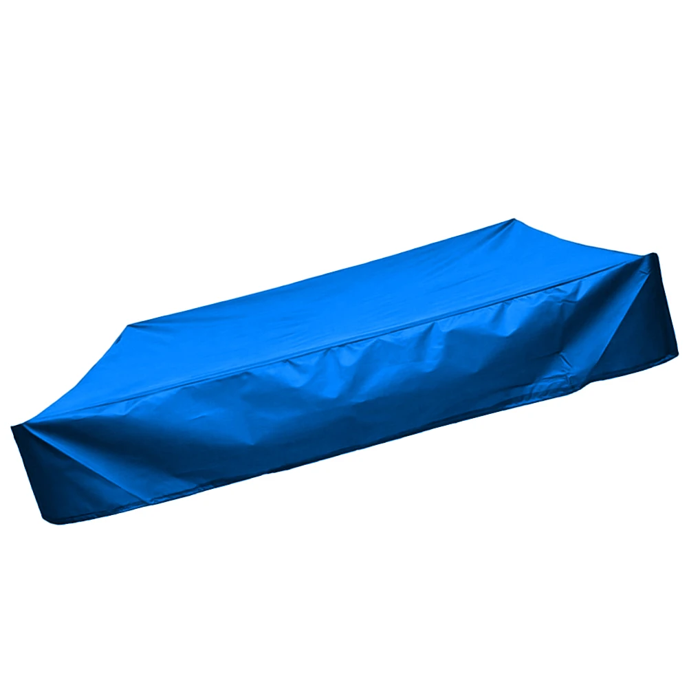 

Foldable Premium Sandbox Cover 48x48inch Square Beach Outdoor Kids Play Area Protection Cover Traction Rope Garden Hot