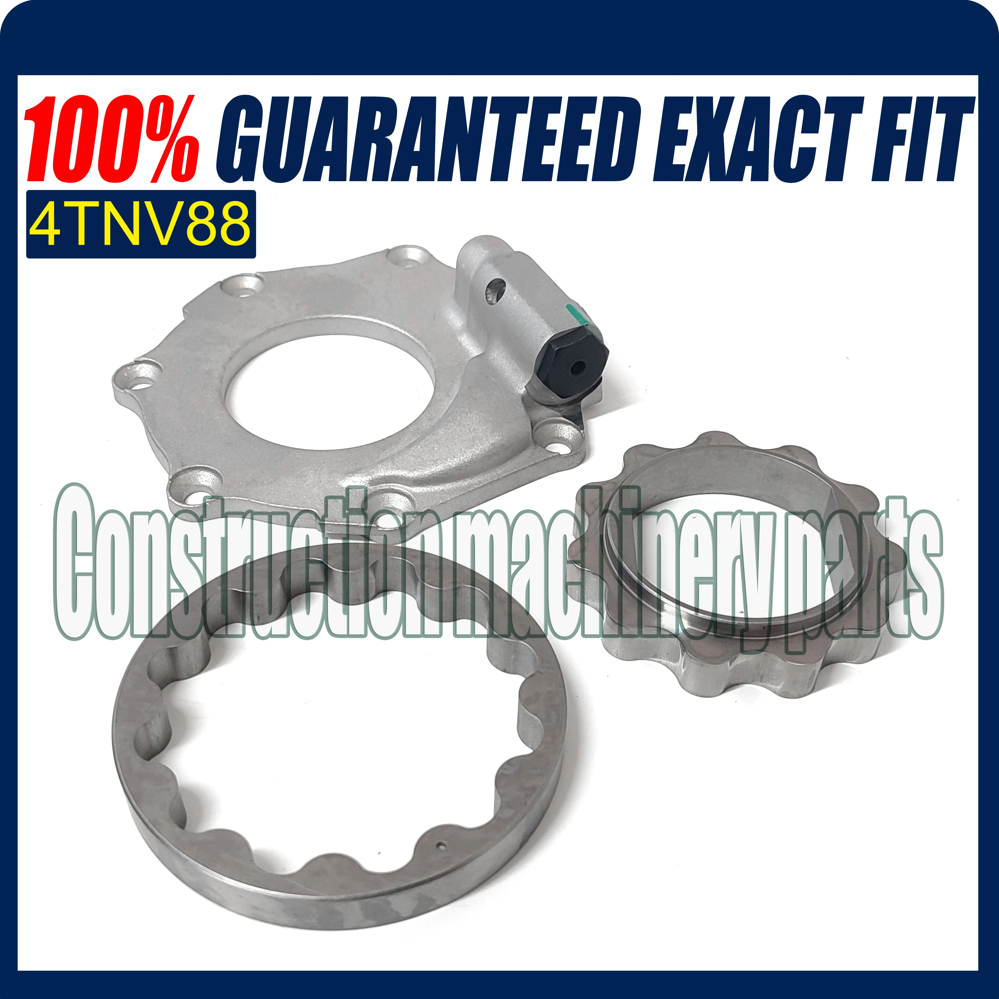 4TNV88 Engine Oil Pump With Cover For Yanmar 4TNV82  4TNV86  4TNV84  4TNV88 119802-32111 119802-32120