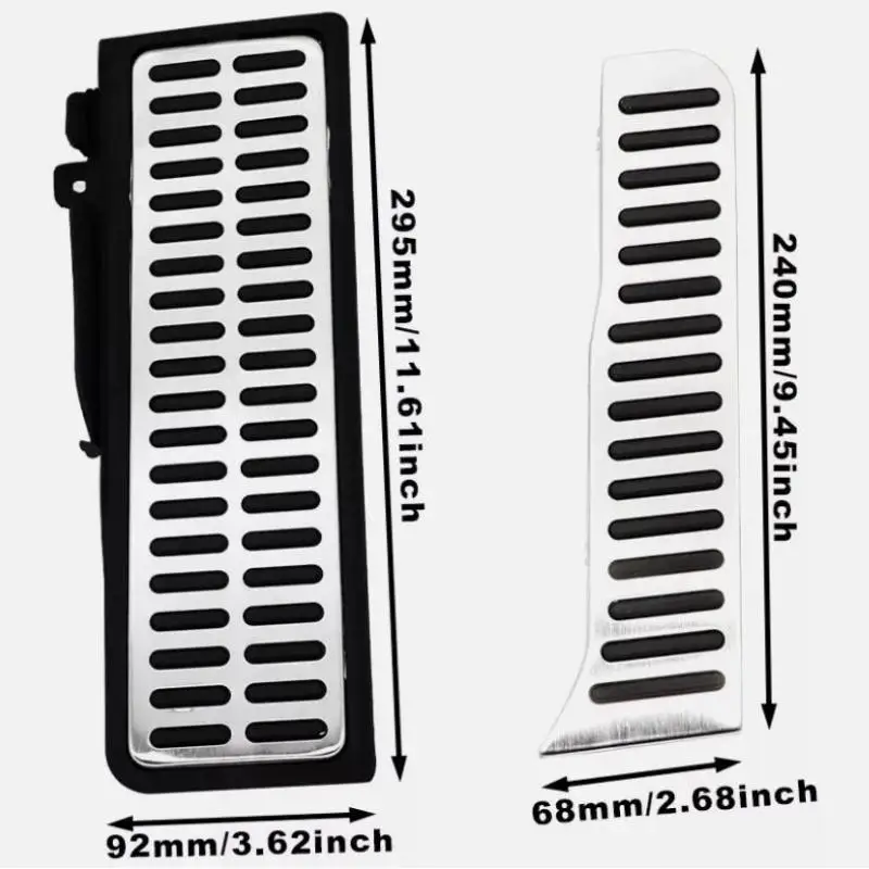 1 Set Qualität NEUE Auto Pedal Set Langlebig Für Vw Golf 5 6 Vi Jetta Tiguan Touran Set Pedal Kappen Fußstütze auto Teile – Detail 3